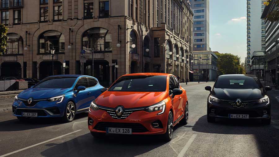 Viele verschiedene Modelle im Renault Abo von ViveLaCar.